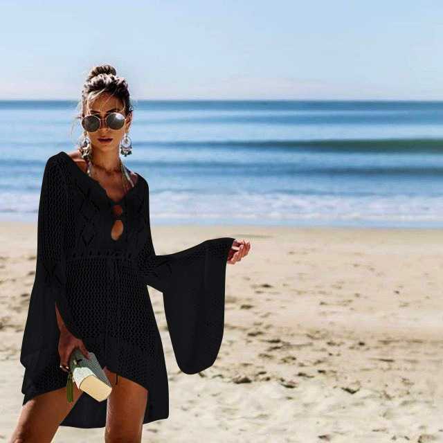 black beach dress